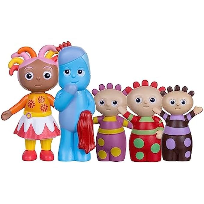 IGGLEPIGGLE, UPSY DAISY & TOMBLIBOOS, CBEEBIES TV SHOW, TODDLER TOY, AGES 18+ MONTHS, INCLUDES 5 FIGURES - Image 1